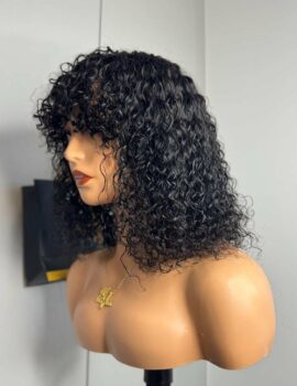 Curly Fringe Pixie Cut Wig