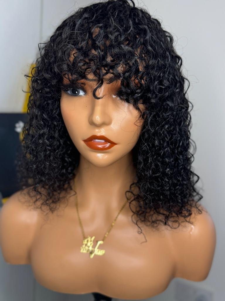 Curly Fringe Pixie Wig – Viras Hair Limited