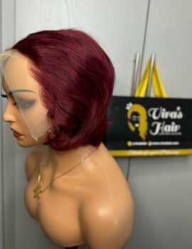 Burgundy Pixie Cut Wig