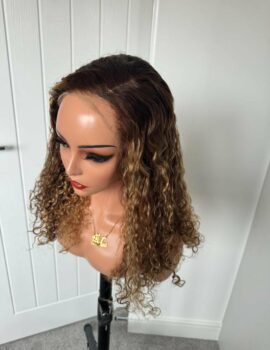 Highlight Kinky Curl Wig