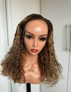 Highlight Kinky Curl Wig