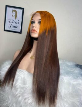 Orange Brown Hair