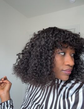 Curly Fringe Wig