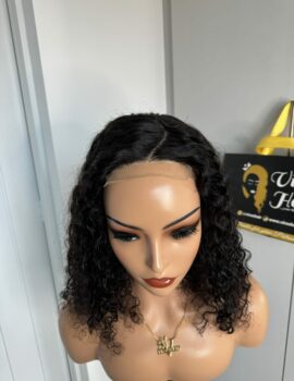 Kinky curly 4×4 wig