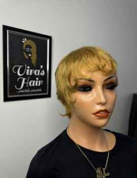 Razor cut wig