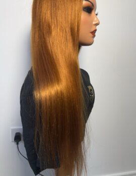 Light brown blend wig