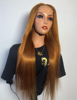 Light brown blend wig