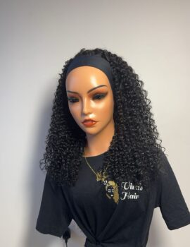 Headband blend wig