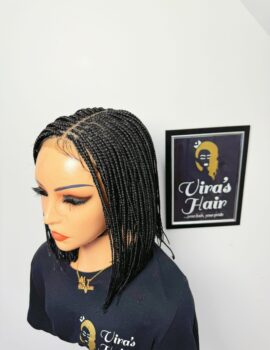 Braided bob wig