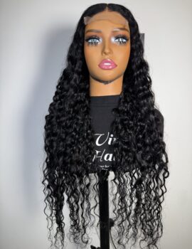 Ocean wave 4×4 Closure wig