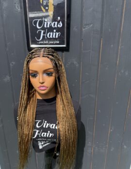 Honey Blonde Braid Wig