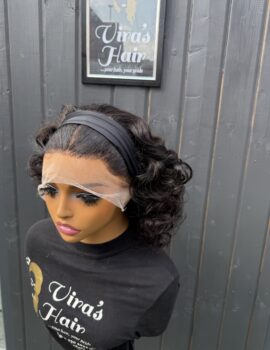 16inches Headband Bounce Wig