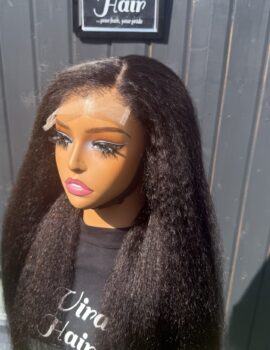Kinky Straight wig 24inches