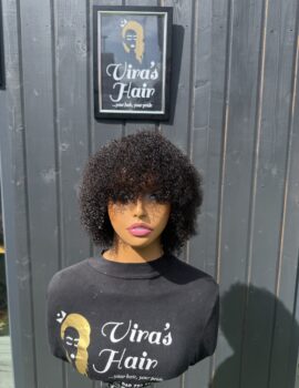 Afro Bang Short Wig