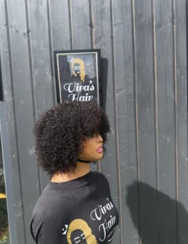 Afro Bang Short Wig