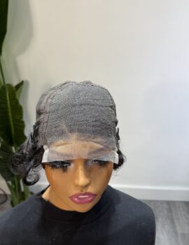 Black Short Pixie Wig